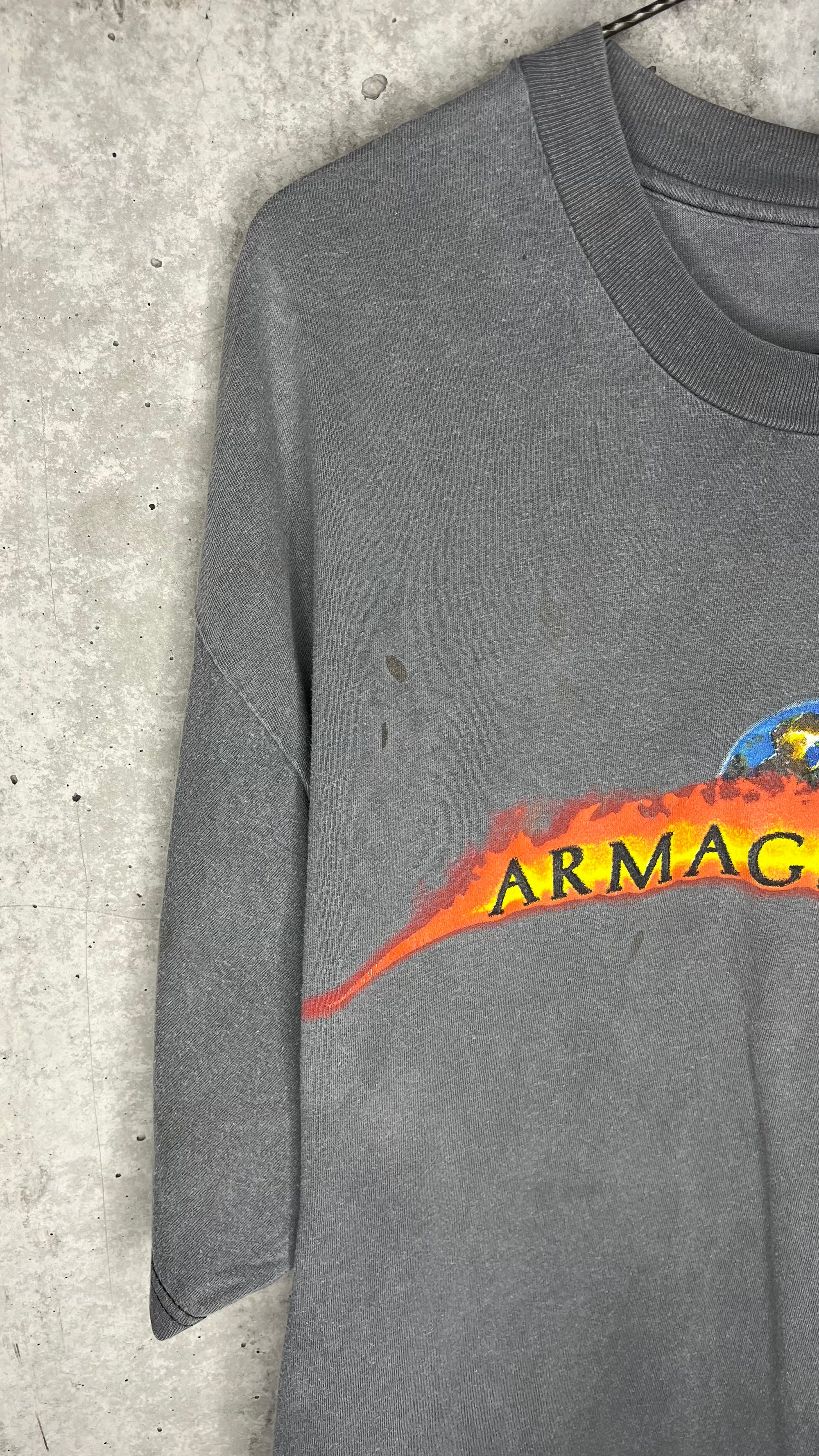 ARMAGEDDON FADER TEE | RARE NOKIA & CIRCUIT CITY PROMO BACK HIT