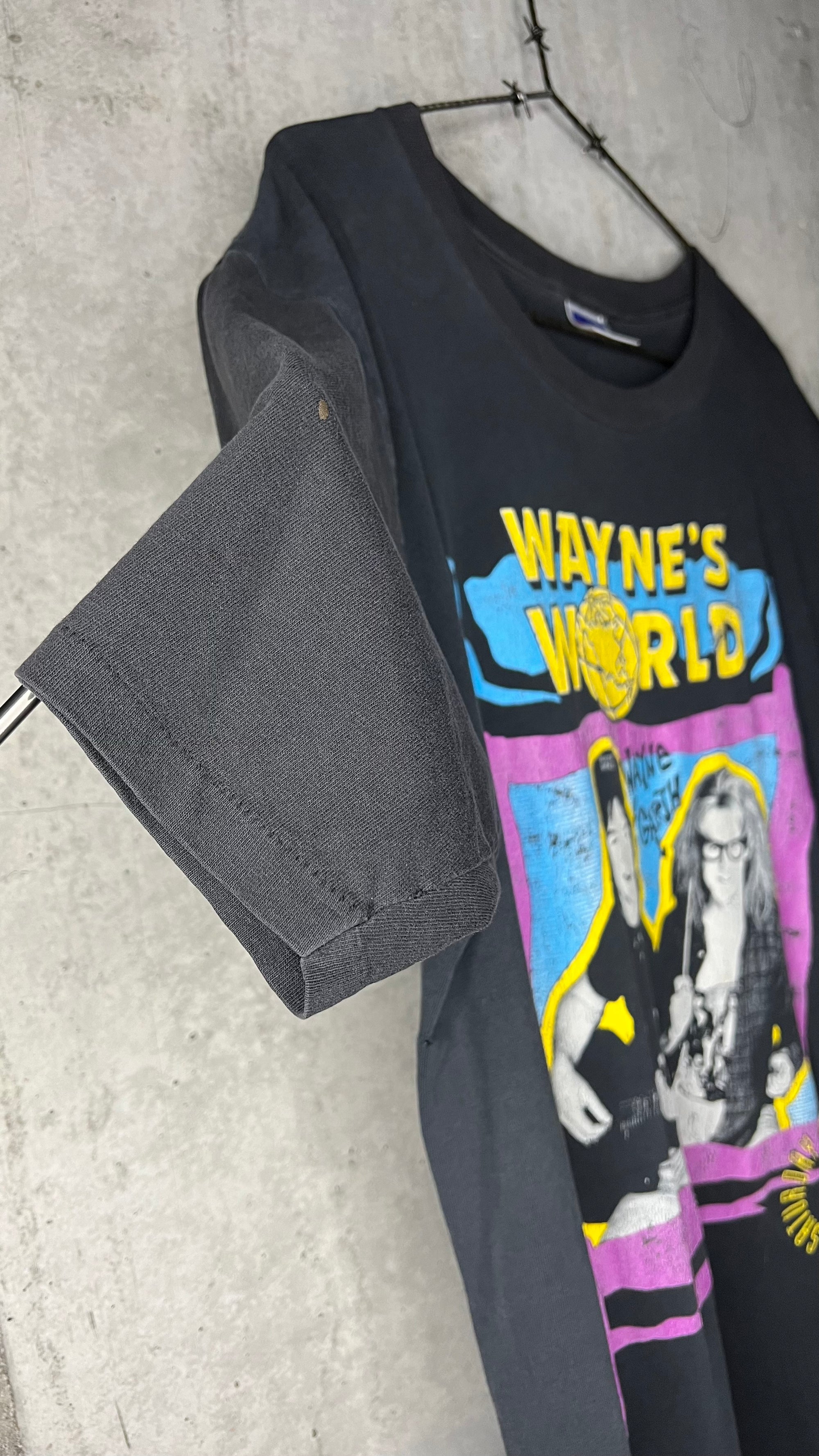 WAYNE’S WORLD SNL MOVIE PROMO TEE | MIKE MYERS & DANA CARVEY