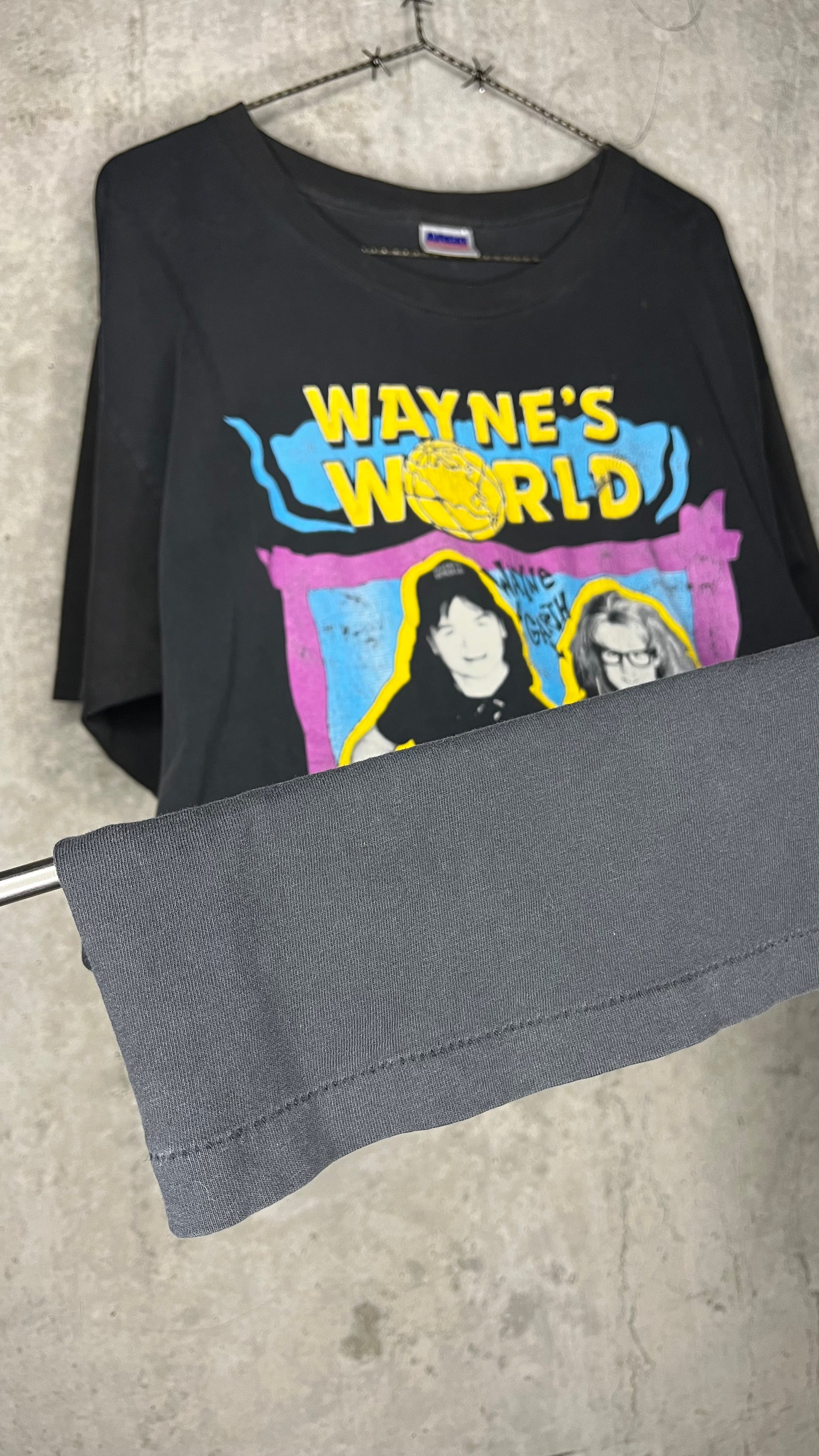 WAYNE’S WORLD SNL MOVIE PROMO TEE | MIKE MYERS & DANA CARVEY