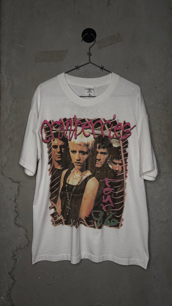 THE CRANBERRIES FREE TO DECIDE 96’ TOUR RAP TEE STYLE BOOTLEG