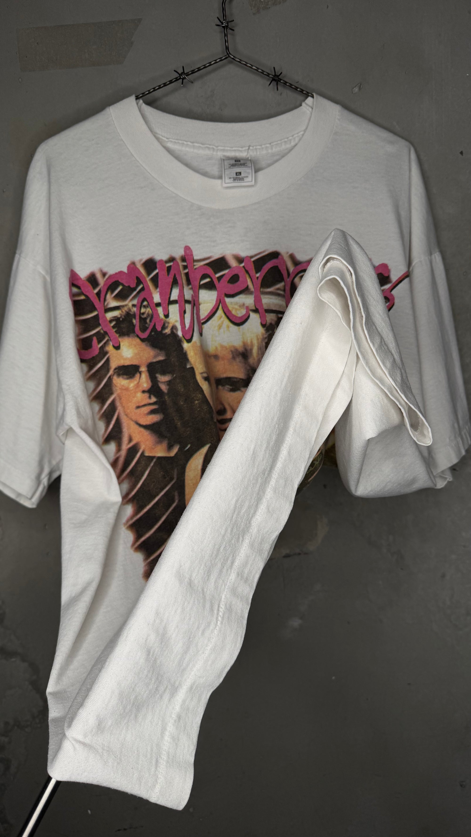 THE CRANBERRIES FREE TO DECIDE 96’ TOUR RAP TEE STYLE BOOTLEG
