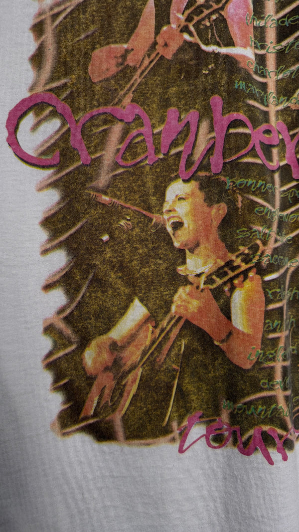 THE CRANBERRIES FREE TO DECIDE 96’ TOUR RAP TEE STYLE BOOTLEG