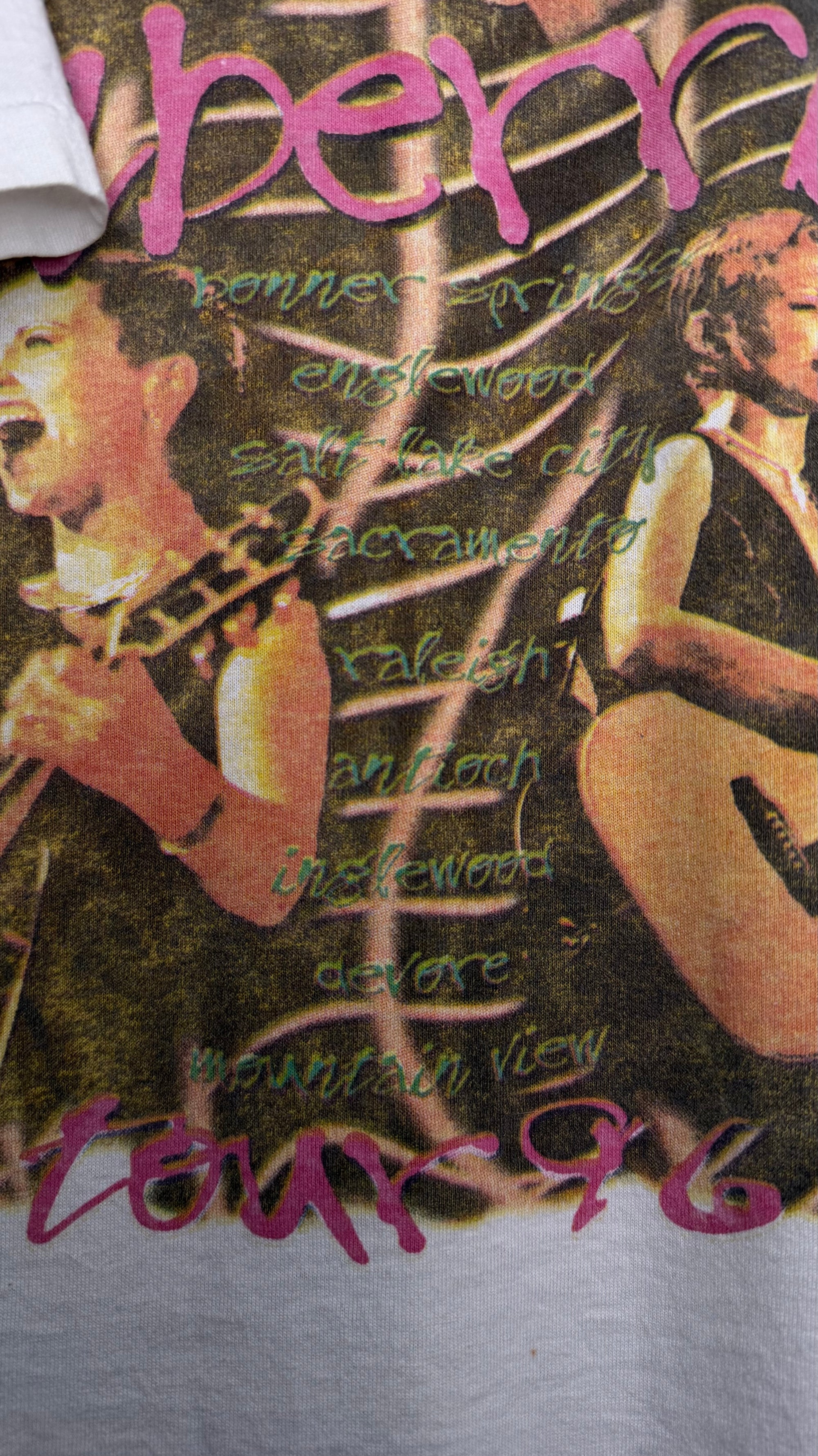 THE CRANBERRIES FREE TO DECIDE 96’ TOUR RAP TEE STYLE BOOTLEG