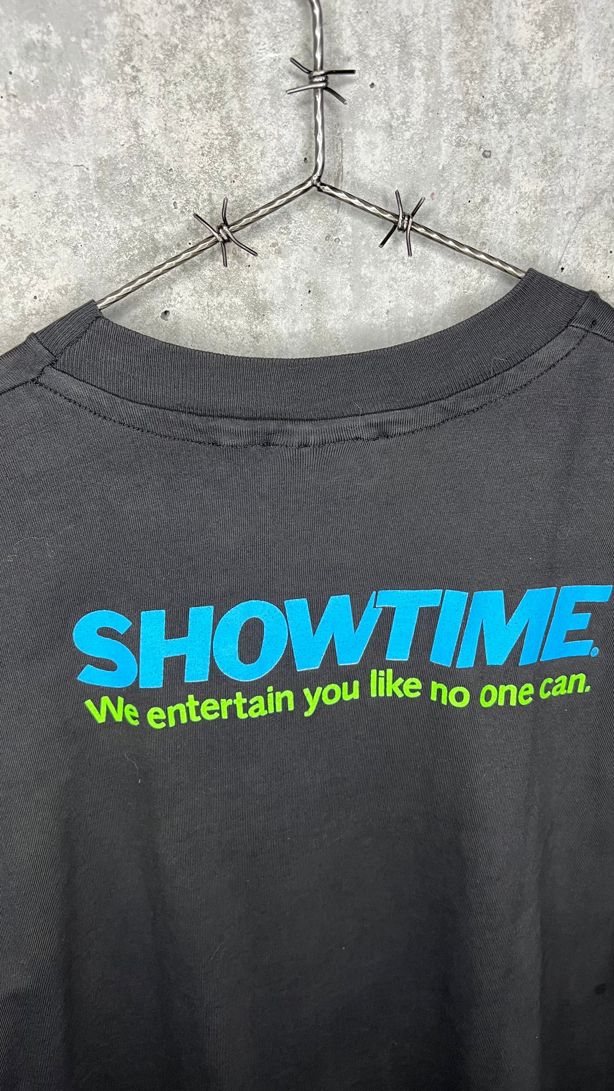 TOTAL RECALL SHOWTIME PROMO TEE | ARNOLD SCHWARZENEGGER | SHOWTIME BACK HIT