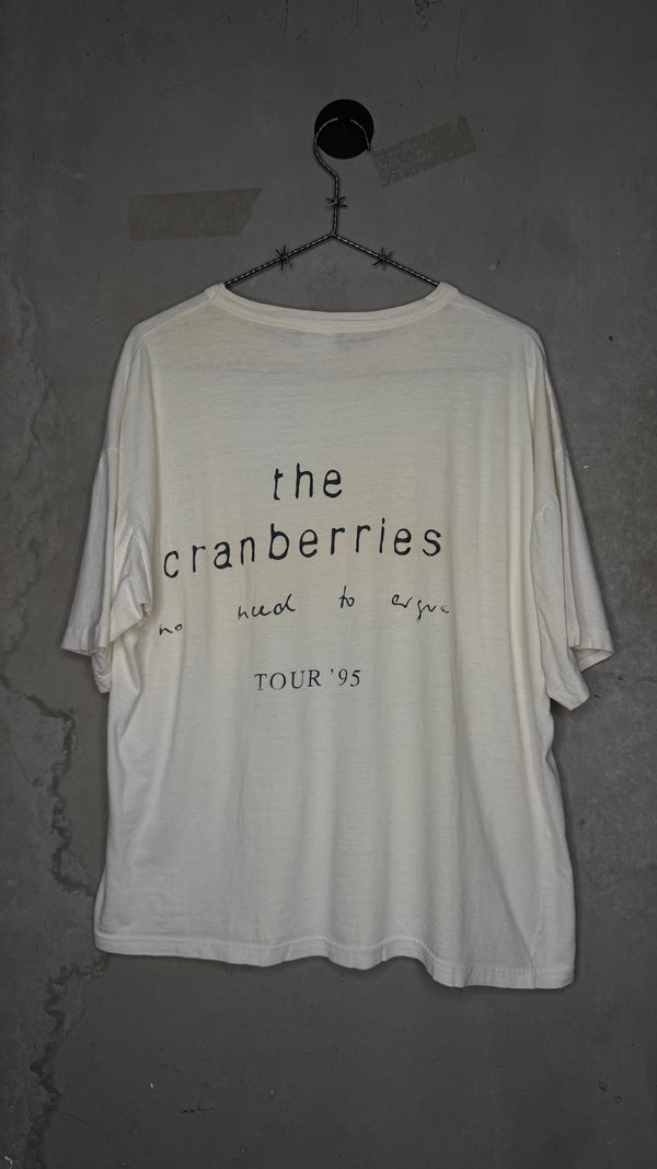 THE CRANBERRIES NO NEED TO ARGUE EURO TOUR 95’ BOOTLEG TEE