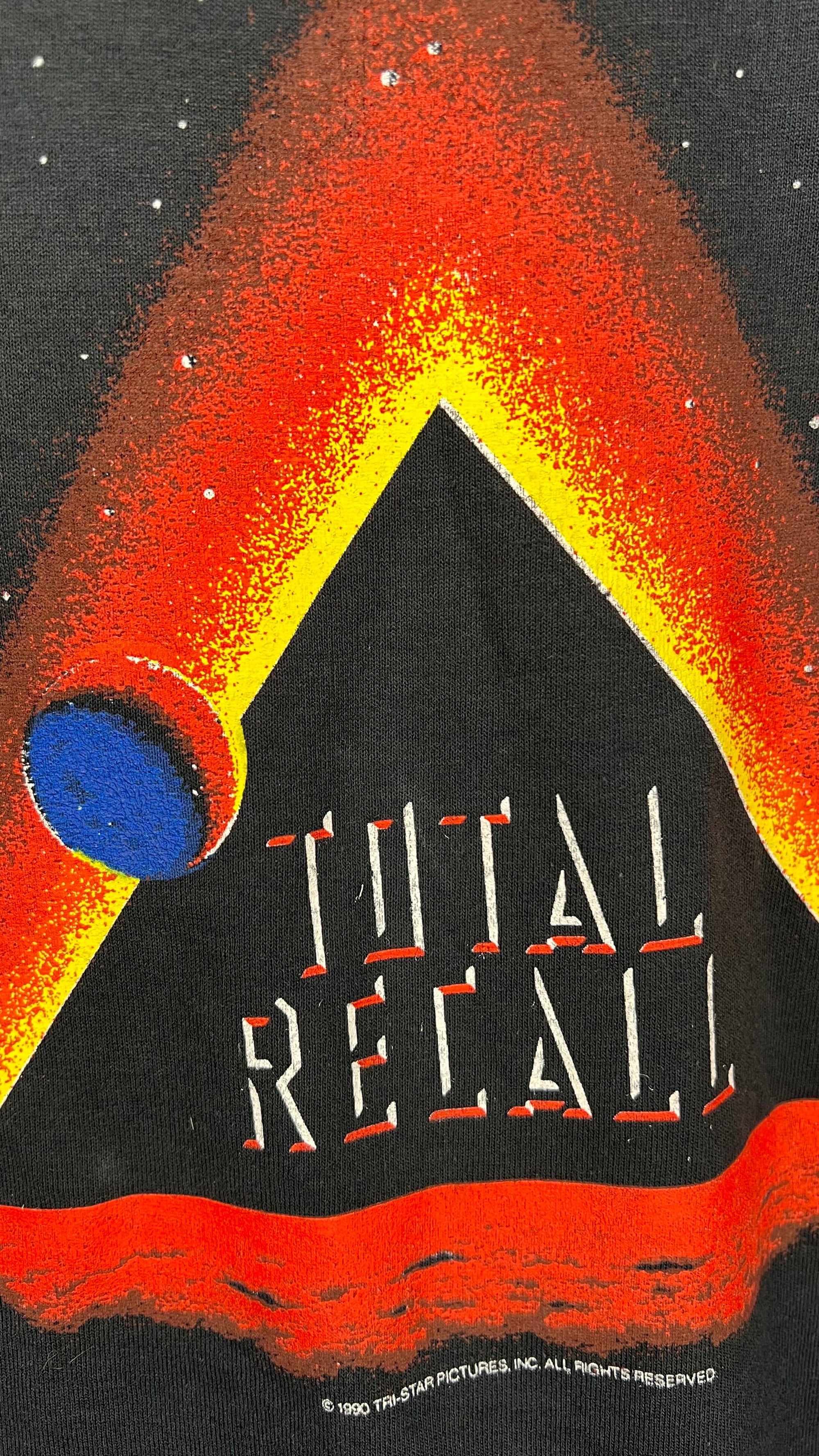 TOTAL RECALL MOVIE PROMO TEE | “THEY STOLE HIS MIND. HE WANTS IT BACK“