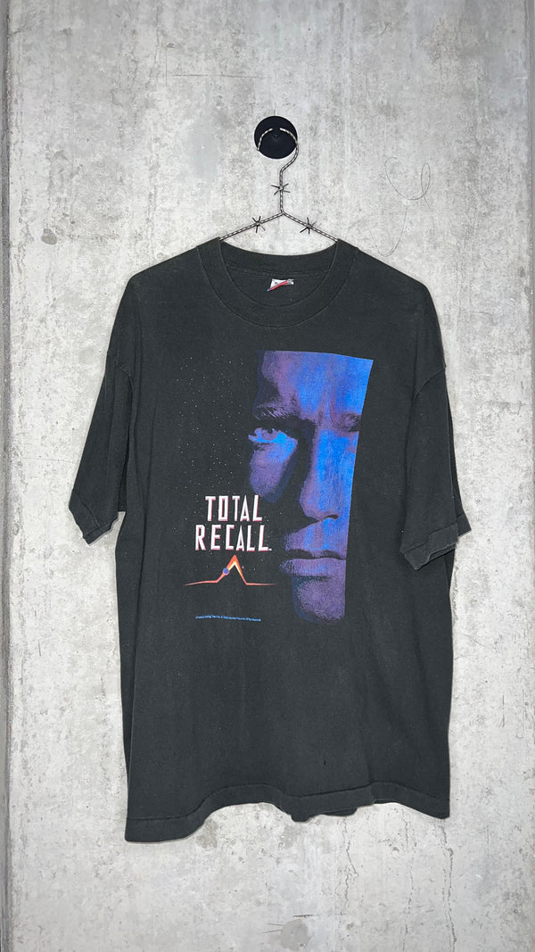 TOTAL RECALL MOVIE POSTER PROMO TEE | ARNOLD SCHWARZENEGGER