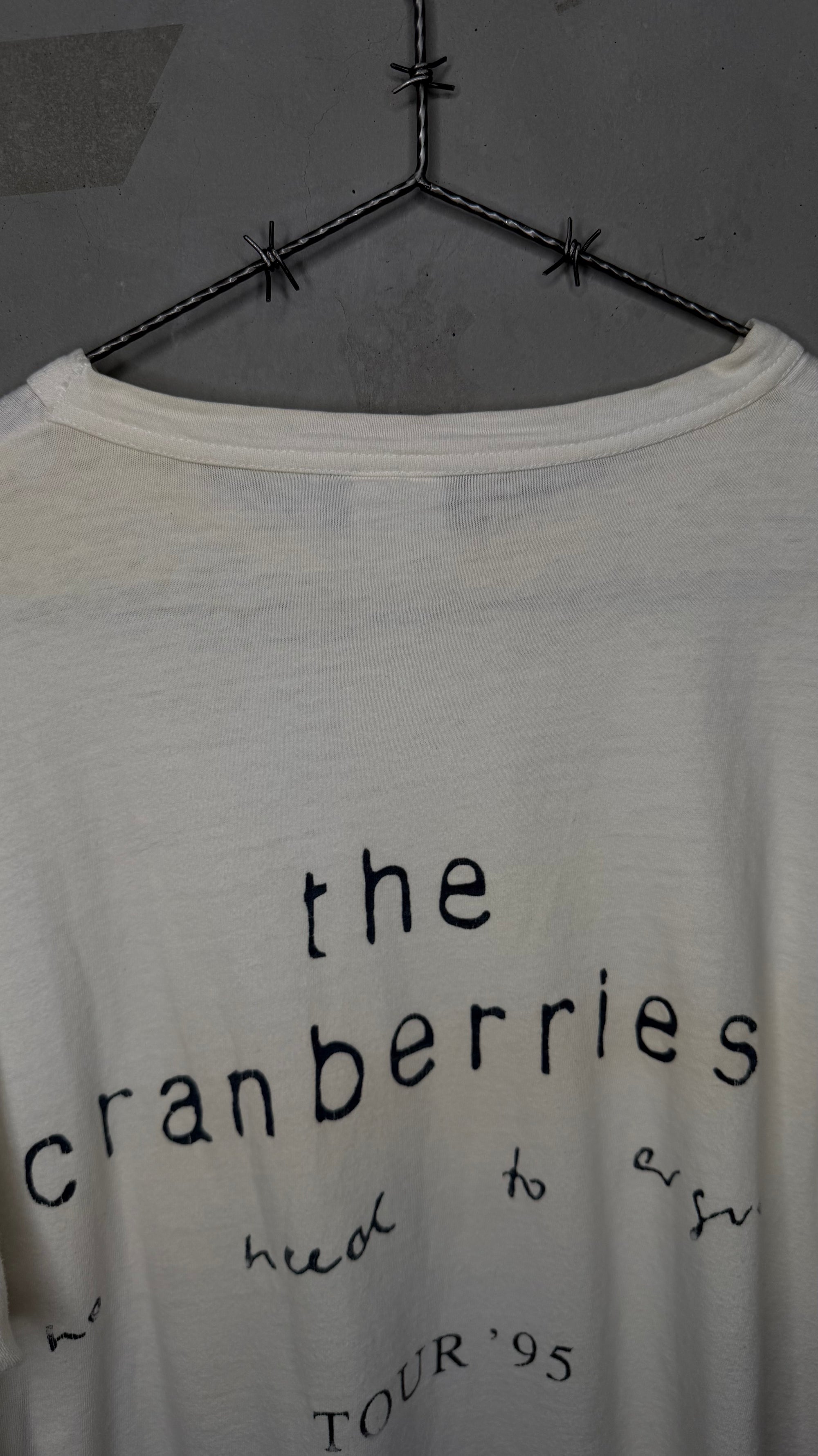THE CRANBERRIES NO NEED TO ARGUE EURO TOUR 95’ BOOTLEG TEE