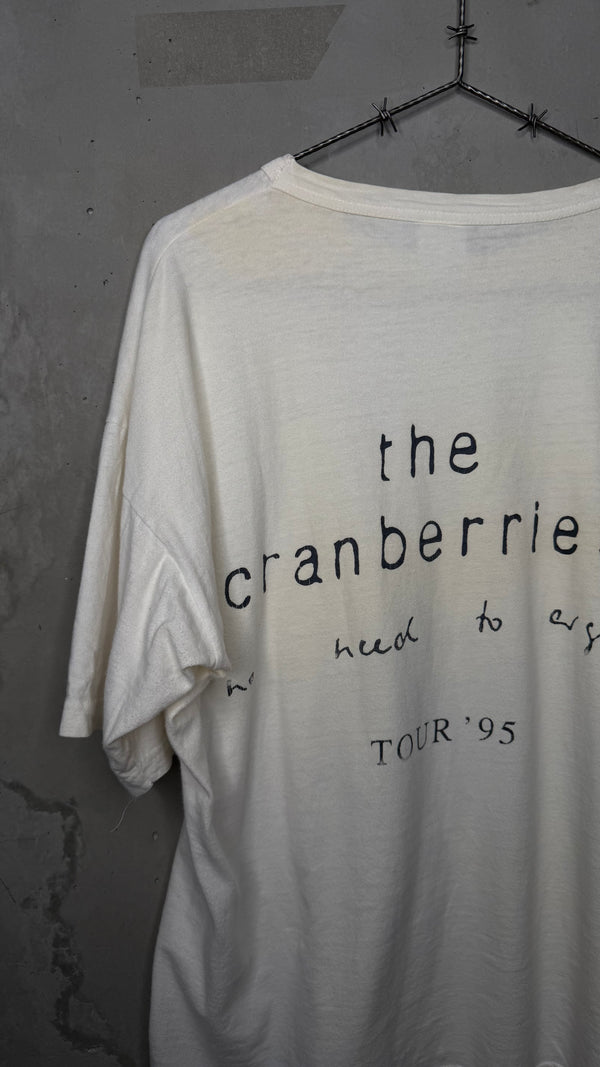 THE CRANBERRIES NO NEED TO ARGUE EURO TOUR 95’ BOOTLEG TEE