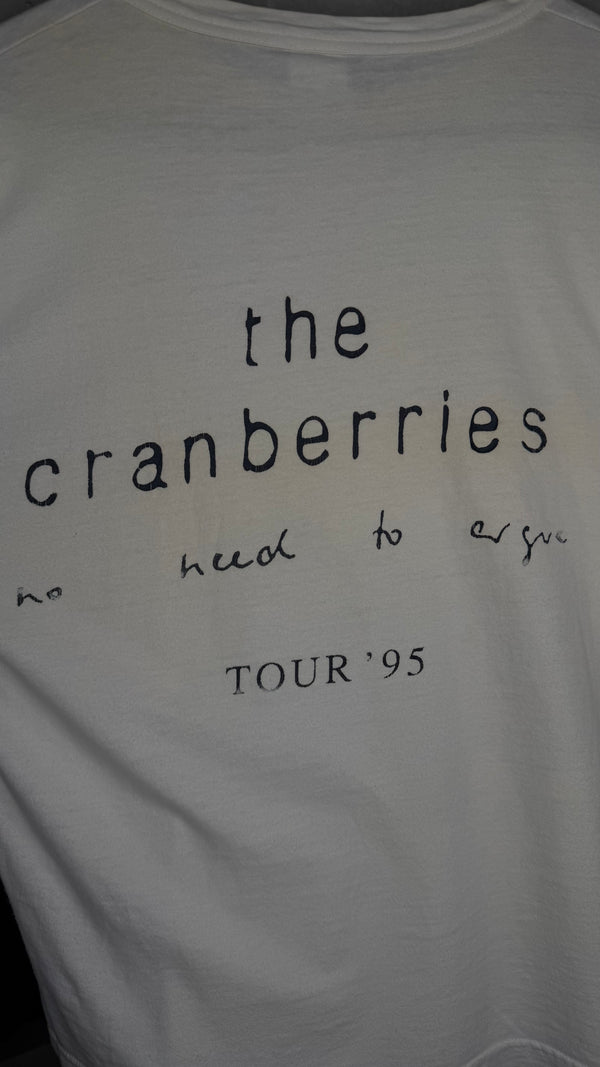 THE CRANBERRIES NO NEED TO ARGUE EURO TOUR 95’ BOOTLEG TEE