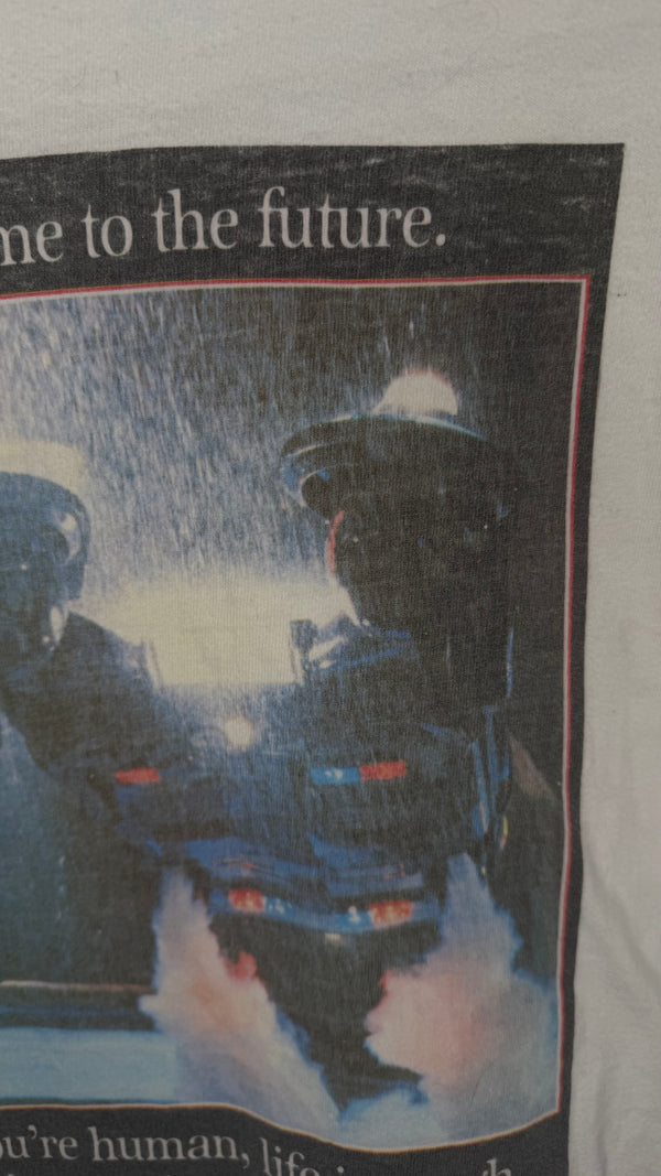 BLADE RUNNER COMIC BOOK BOOTLEG TEE | ‘WELCOME TO THE FUTURE. IF YOU’RE HUMAN LIFE IS TOUGH. IF YOU’RE A REPLICANT, YOU’RE DEAD’