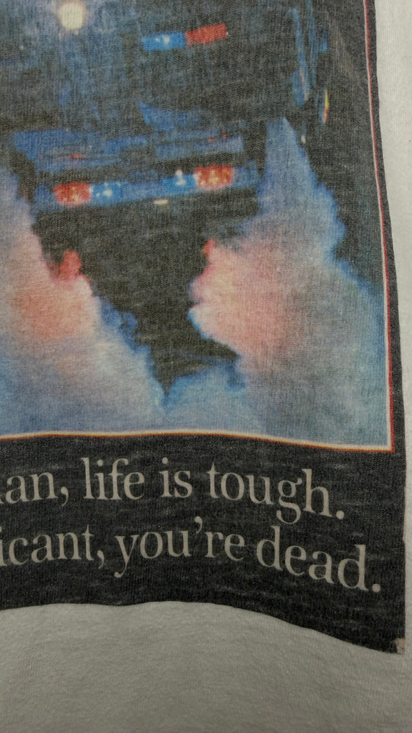 BLADE RUNNER COMIC BOOK BOOTLEG TEE | ‘WELCOME TO THE FUTURE. IF YOU’RE HUMAN LIFE IS TOUGH. IF YOU’RE A REPLICANT, YOU’RE DEAD’