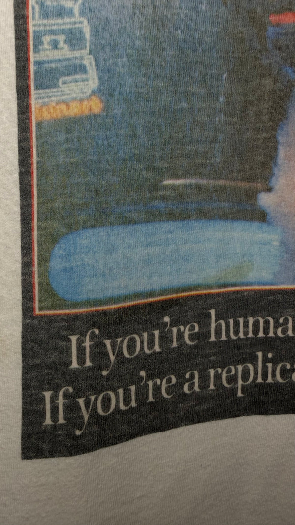 BLADE RUNNER COMIC BOOK BOOTLEG TEE | ‘WELCOME TO THE FUTURE. IF YOU’RE HUMAN LIFE IS TOUGH. IF YOU’RE A REPLICANT, YOU’RE DEAD’