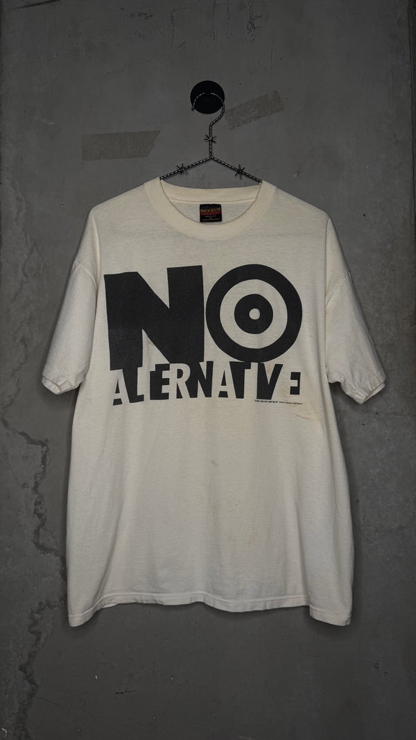 NO ALTERNATIVE 93’ GRUNGE & ALTERNATIVE COMPILATION ALBUM PROMO TEE | NIRVANA • SONIC YOUTH • SMASHING PUMPKINS • SOUNDGARDEN • RHCP • PAVEMENT & MORE