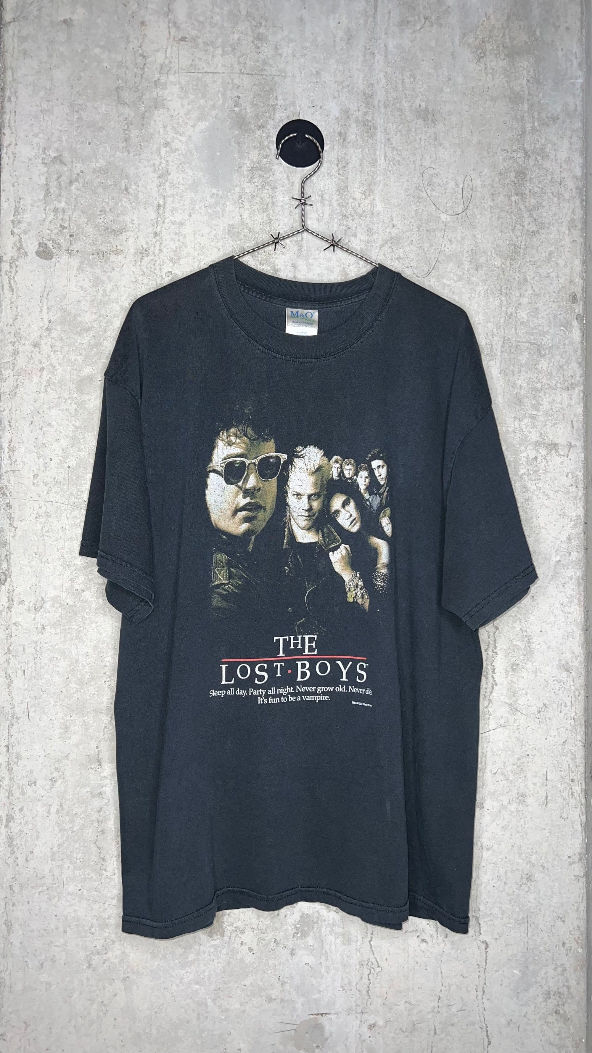 LOST BOYS MOVIE PROMO TEE | “SLEEP ALL DAY, PARTY ALL NIGHT”