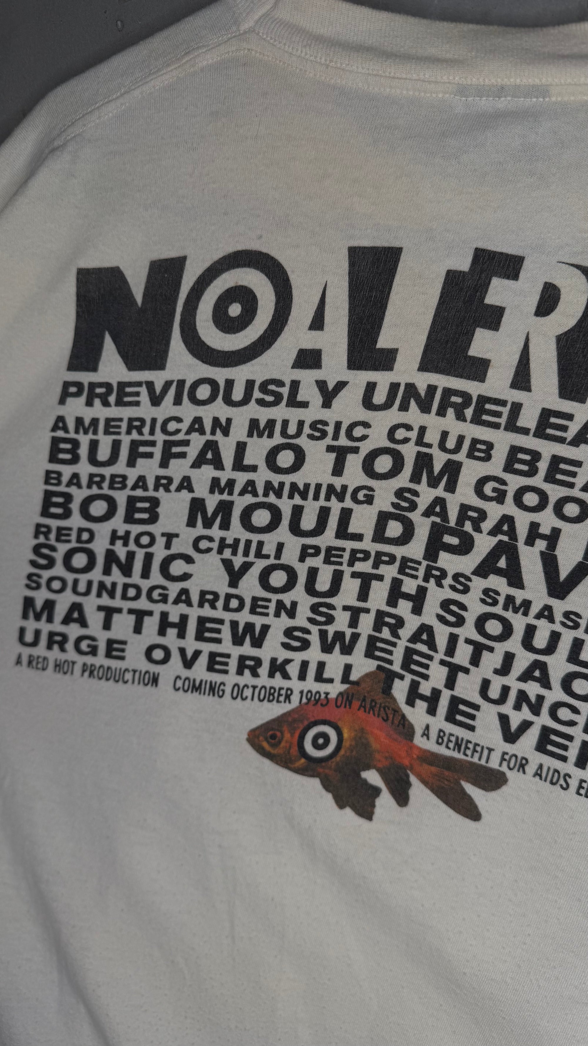 NO ALTERNATIVE 93’ GRUNGE & ALTERNATIVE COMPILATION ALBUM PROMO TEE | NIRVANA • SONIC YOUTH • SMASHING PUMPKINS • SOUNDGARDEN • RHCP • PAVEMENT & MORE