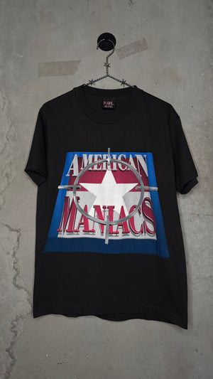 NATURAL BORN KILLERS AMERICAN MANIACS MOVIE TEE | SOUNDTRACK BACKHIT