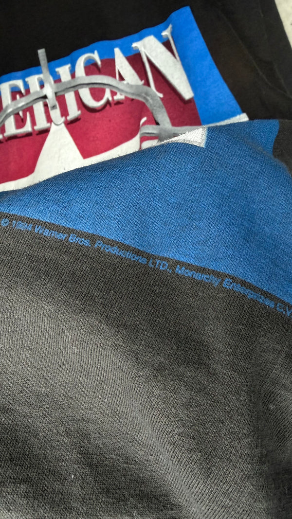 NATURAL BORN KILLERS AMERICAN MANIACS MOVIE TEE | SOUNDTRACK BACKHIT