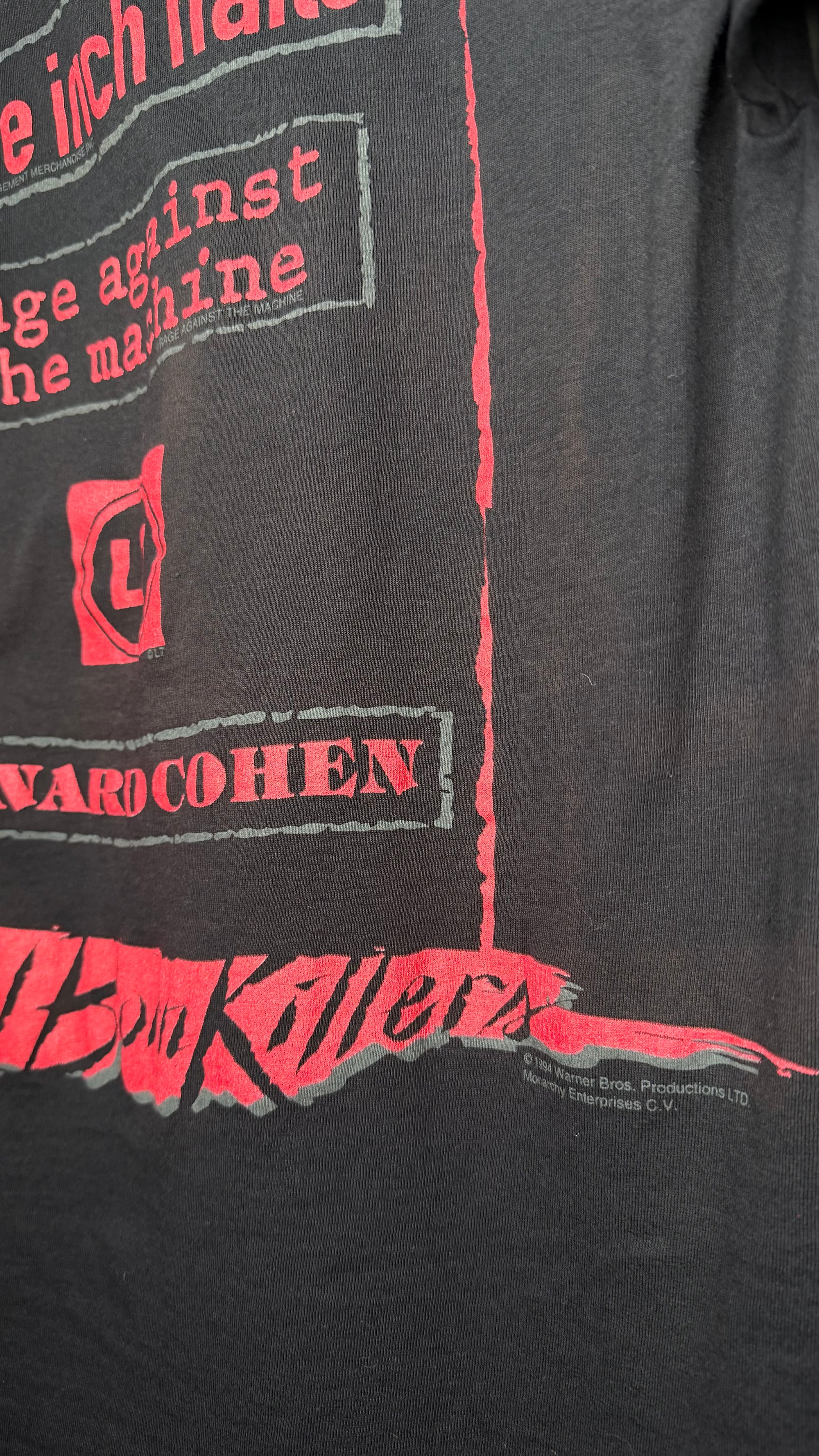 NATURAL BORN KILLERS AMERICAN MANIACS MOVIE TEE | SOUNDTRACK BACKHIT