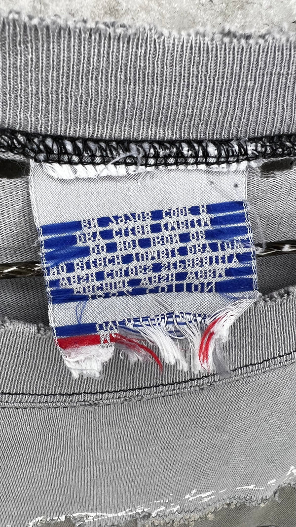 NINE INCH NAILS THE DOWNWARD SPIRAL WORLD TOUR 94’-95’ PARKING LOT TEE | RARE SPIRAL BACK HIT VARIANT | THRASHED FADER