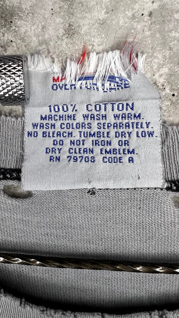NINE INCH NAILS THE DOWNWARD SPIRAL WORLD TOUR 94’-95’ PARKING LOT TEE | RARE SPIRAL BACK HIT VARIANT | THRASHED FADER