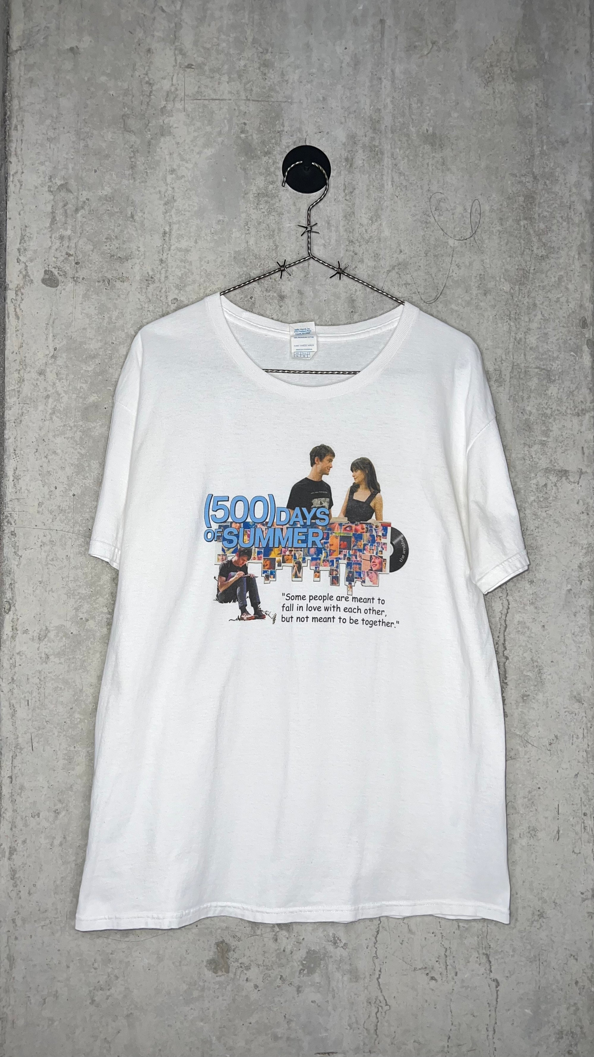 500 DAYS OF SUMMER RARE MOVIE PROMO TEE