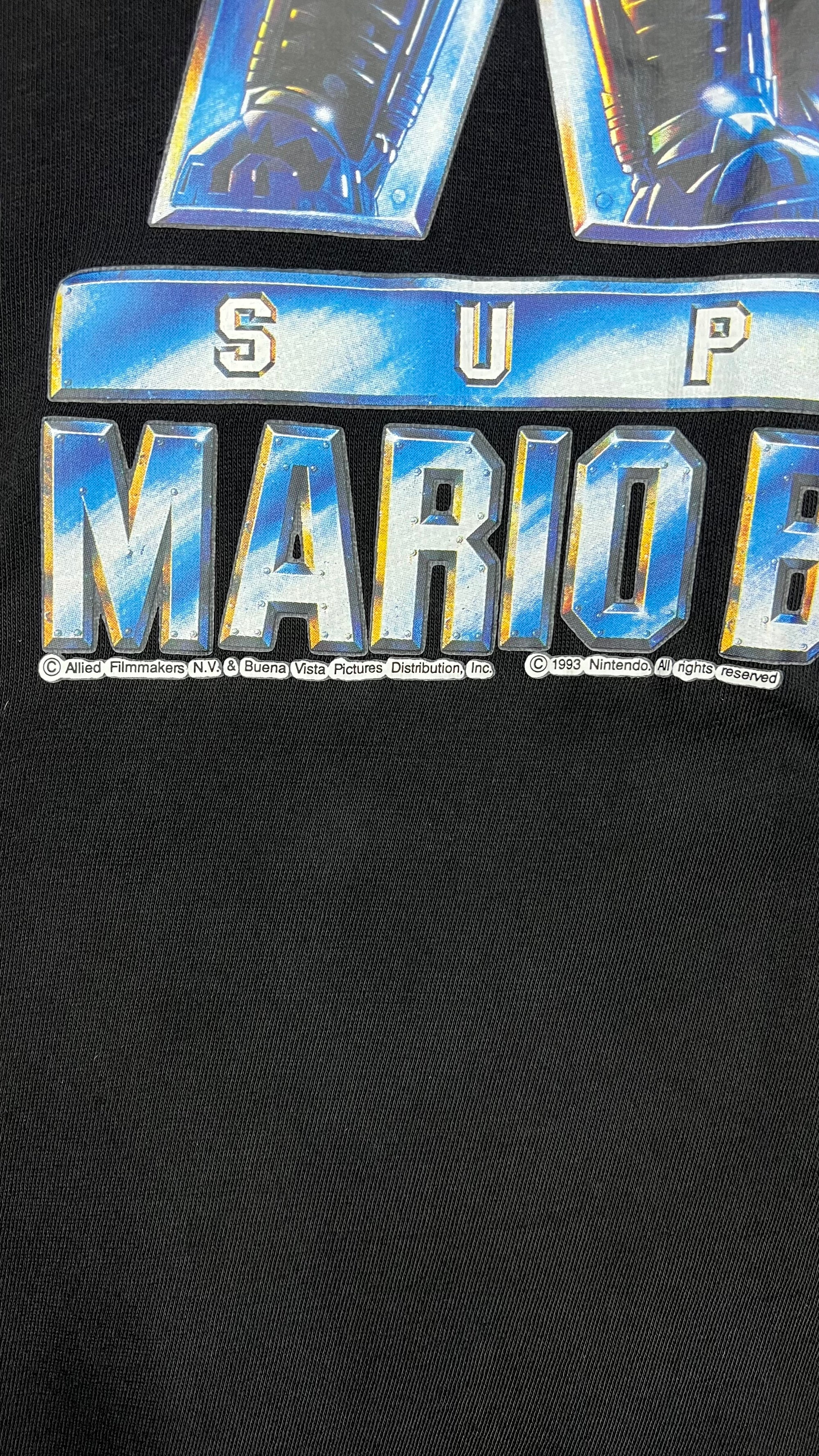 SUPER MARIO BROS LIVE ACTION MOVIE PROMO TEE