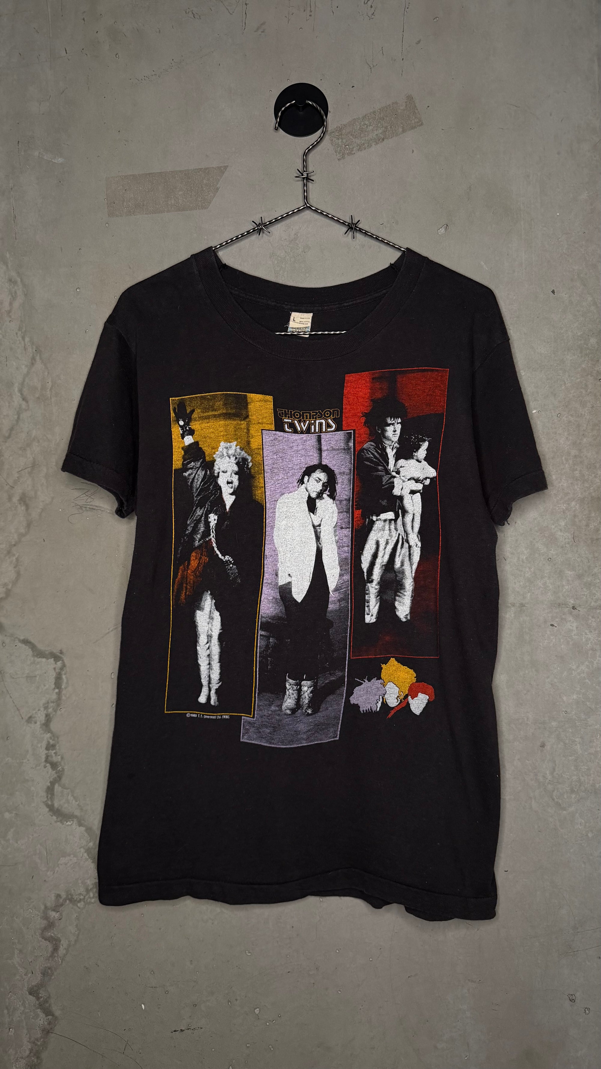 THOMPSON TWINS ‘TOUR OF FUTURE DAYS’ TOUR TEE