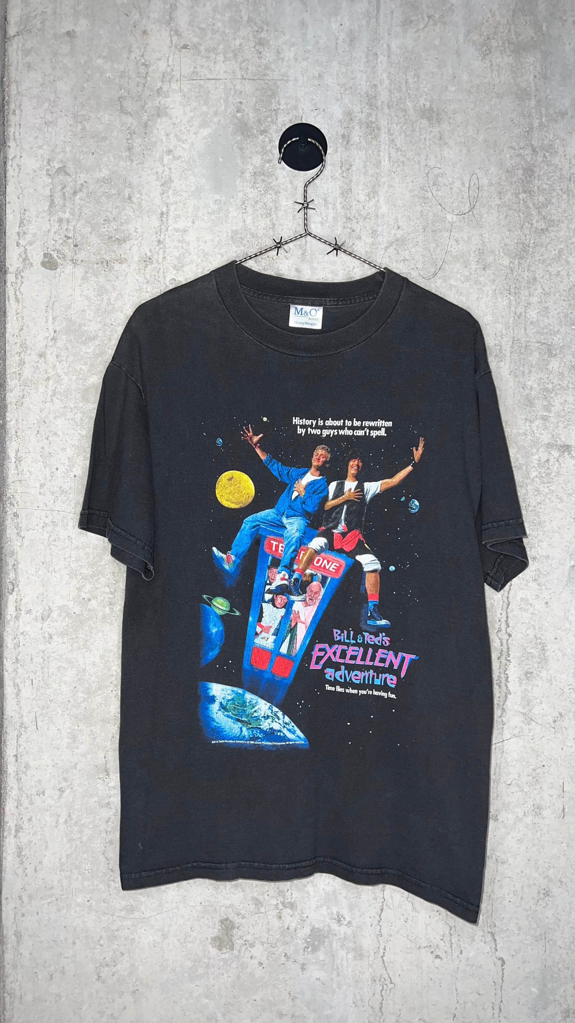 BILL & TED’S EXCELLENT ADVENTURE TEE | TIME FLIES WHEN YOU’RE HAVING FUN