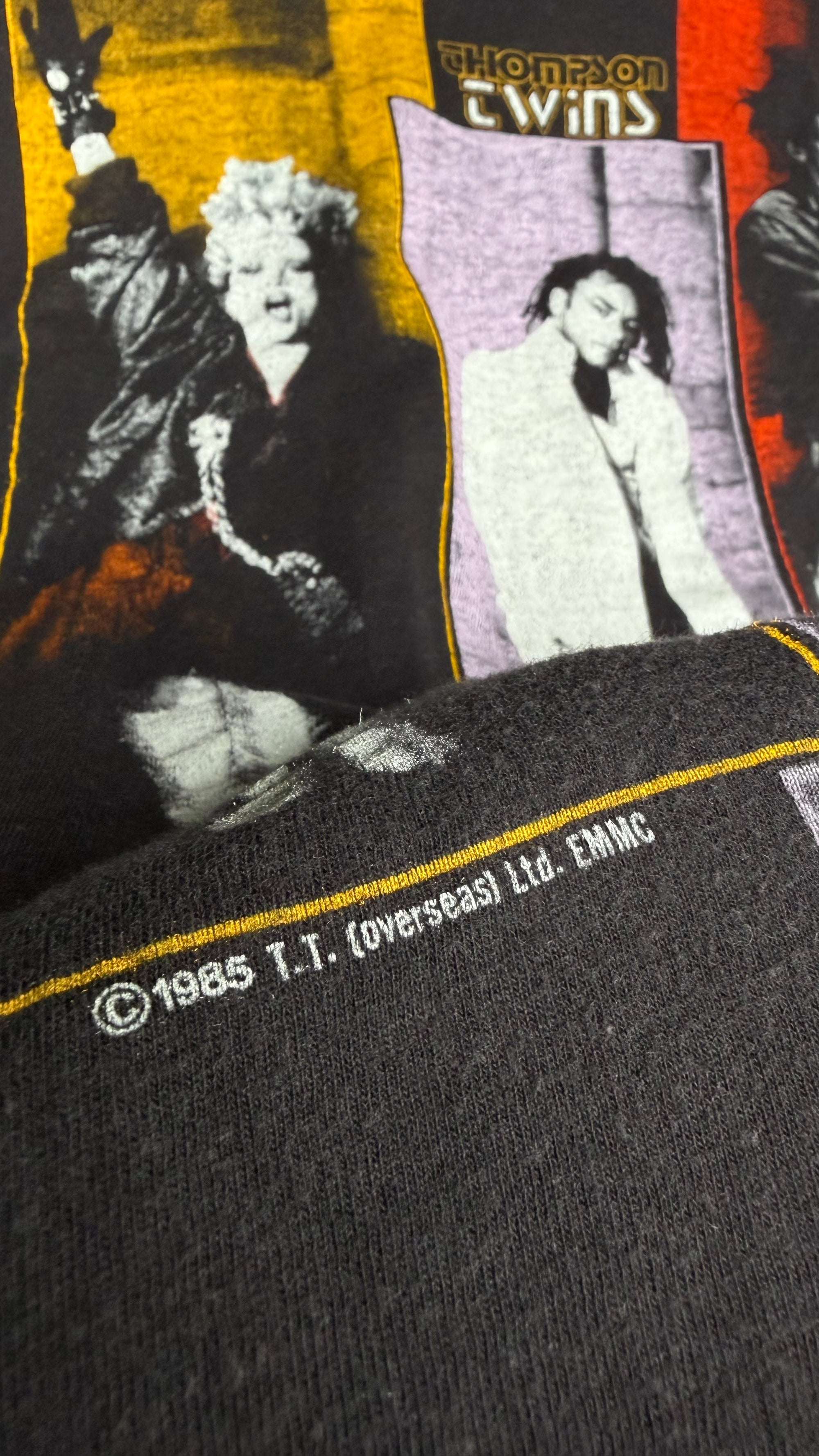 THOMPSON TWINS ‘TOUR OF FUTURE DAYS’ TOUR TEE