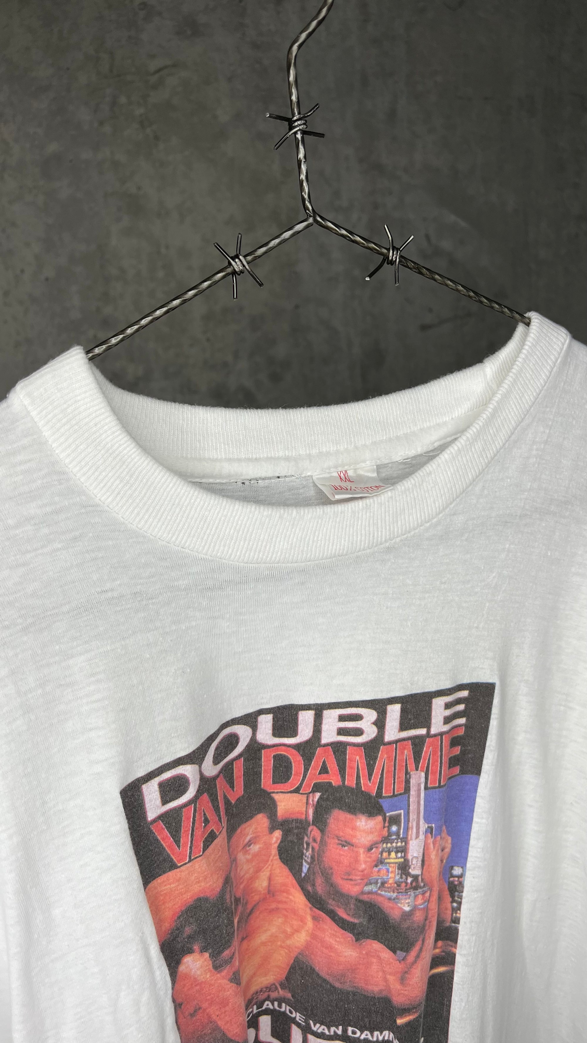 DOUBLE IMPACT MOVIE PROMO TEE | JEAN-CLAUDE VAN DAMME