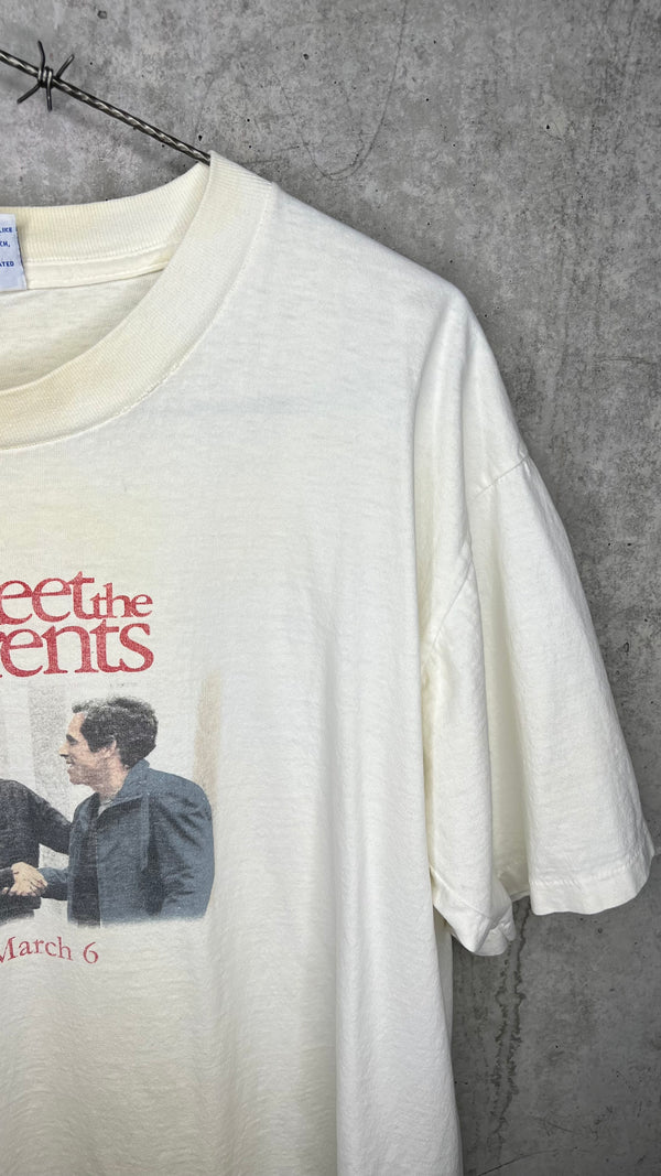 MEET THE PARENTS MOVIE TEE | “GUARANTEED IN STOCK” BACK HIT | BEN STILLER, ROBERT DE NERO