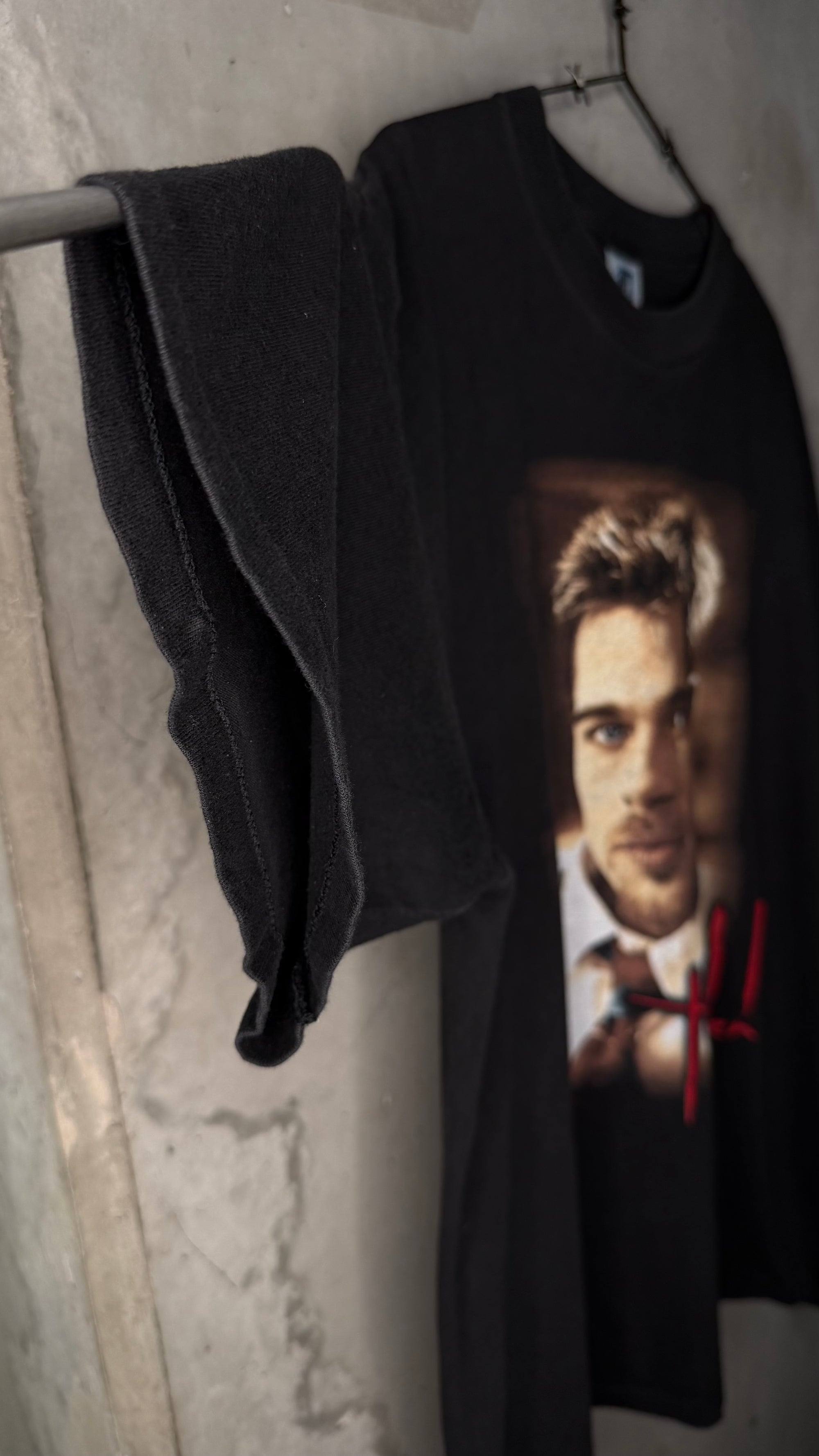 SEVEN MOVIE PROMO TEE | BRAD PITT | DAVID FINCHER | ‘7 DEADLY SINS’ BACK HIT