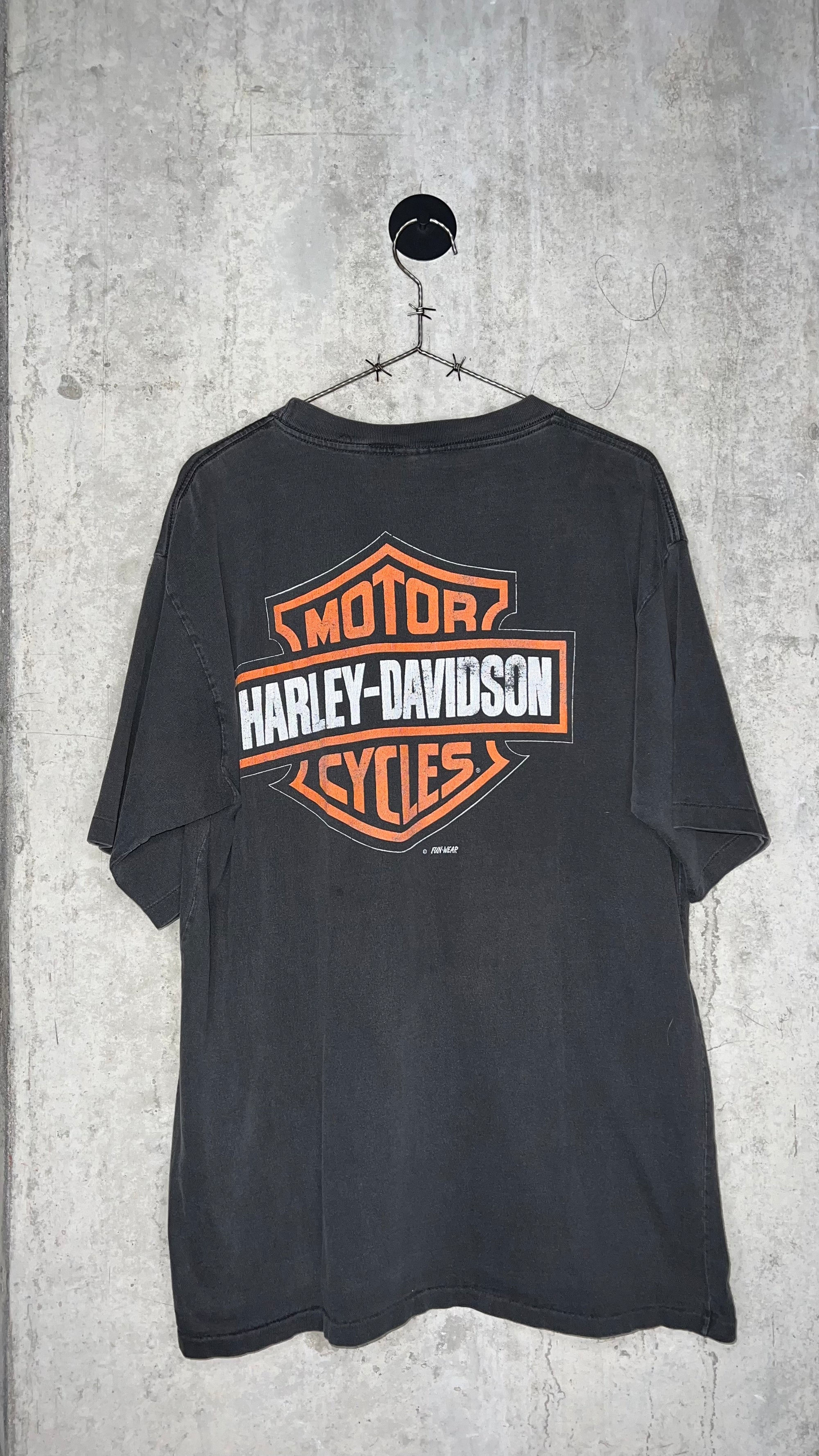 HARLEY DAVIDSON FLAMES TEE | CLASSIC HARLEY BACK HIT