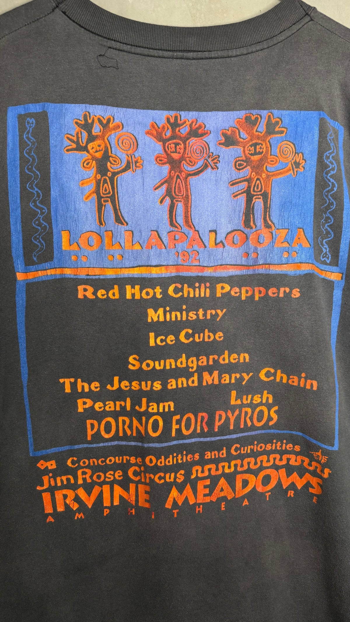 RED HOT CHILI PEPPERS ‘BLOOD SUGAR, SEX MAGIK’ LOLLAPALOOZA 92’ BOOTLEG TEE | JAMC, SOUNDGARDEN, PEARL JAM, LUSH, MINISTRY & MORE