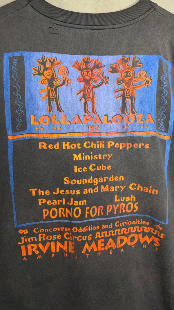 RED HOT CHILI PEPPERS ‘BLOOD SUGAR, SEX MAGIK’ LOLLAPALOOZA 92’ BOOTLEG TEE | JAMC, SOUNDGARDEN, PEARL JAM, LUSH, MINISTRY & MORE