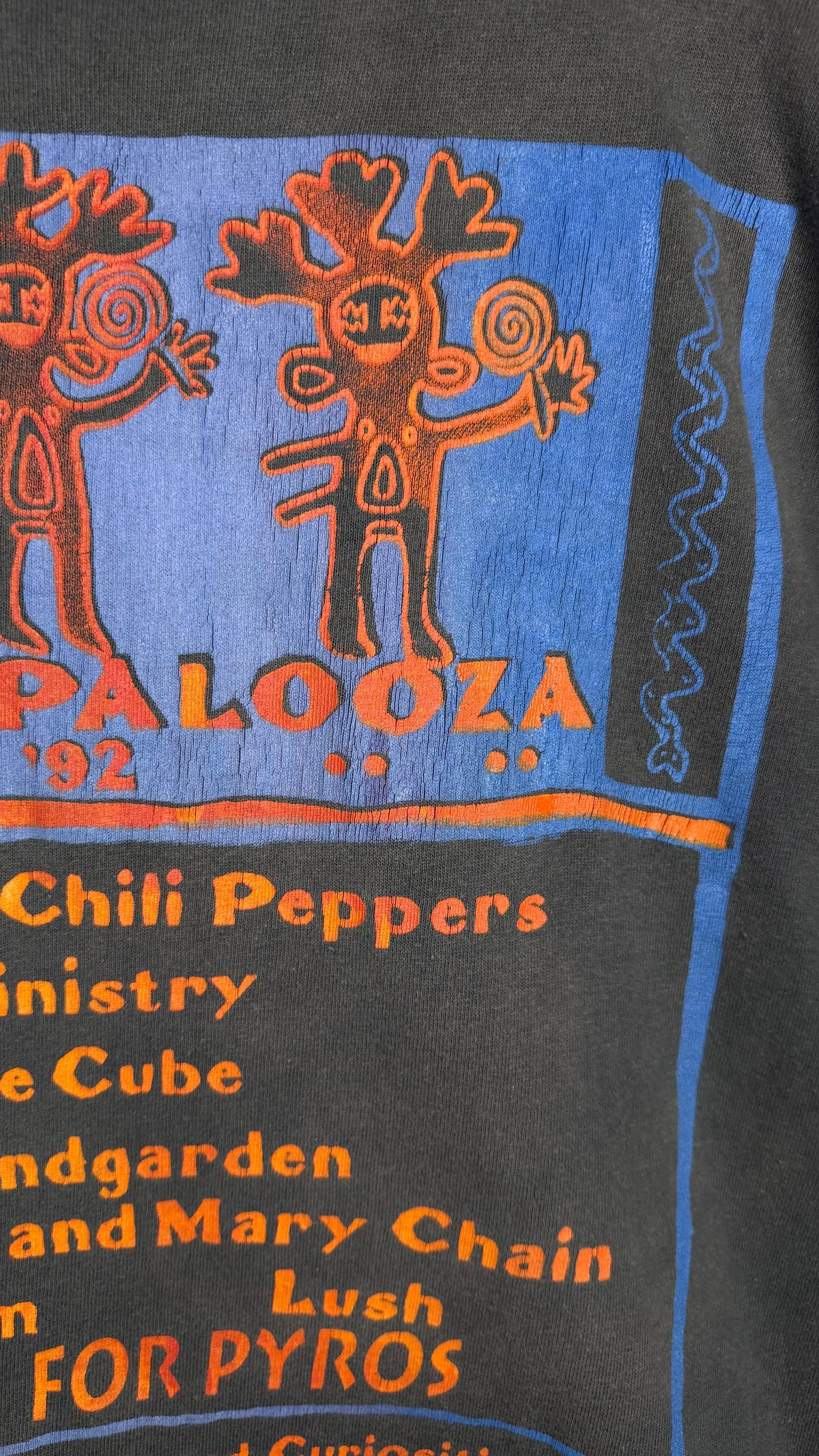 RED HOT CHILI PEPPERS ‘BLOOD SUGAR, SEX MAGIK’ LOLLAPALOOZA 92’ BOOTLEG TEE | JAMC, SOUNDGARDEN, PEARL JAM, LUSH, MINISTRY & MORE