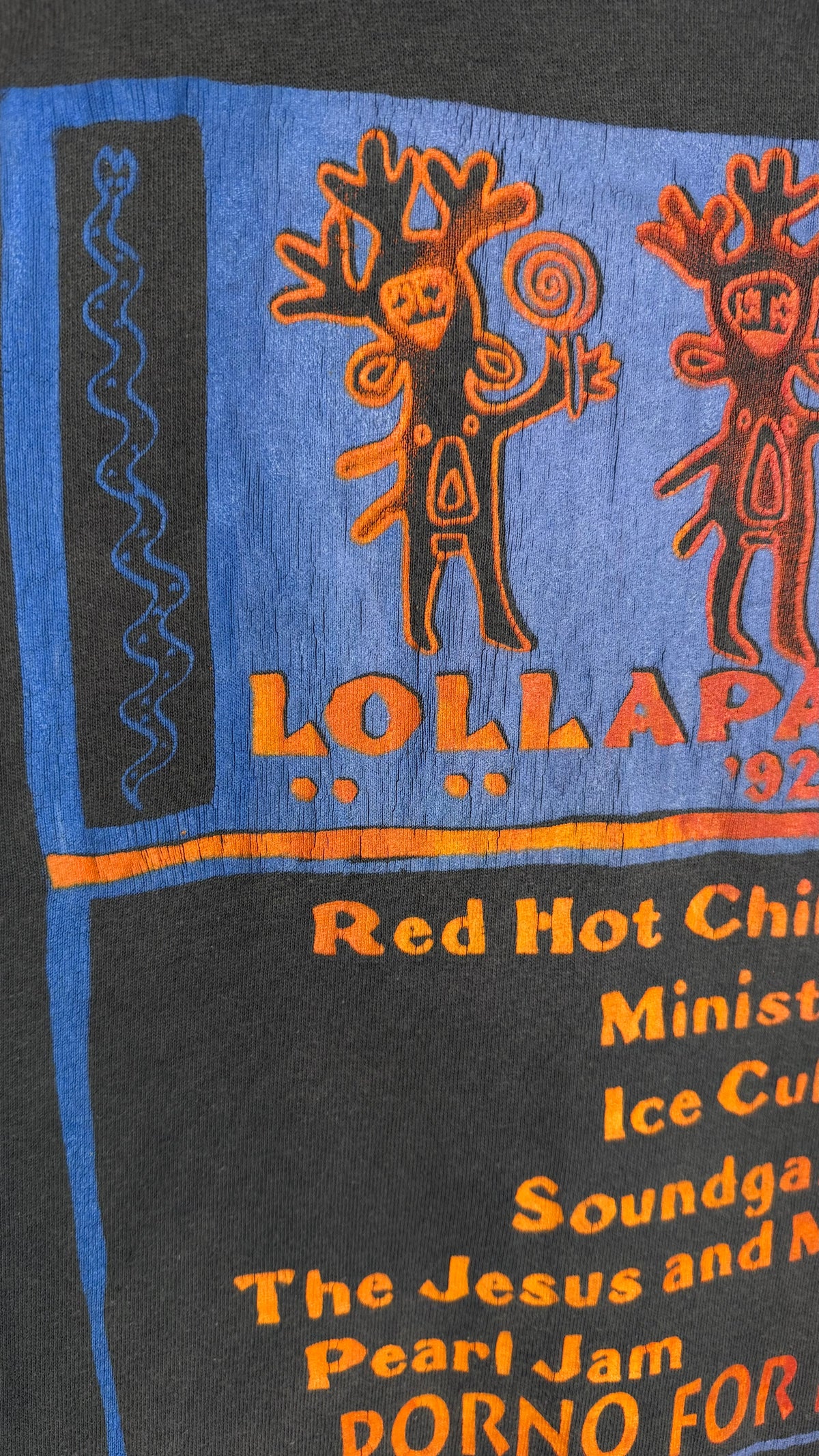 RED HOT CHILI PEPPERS ‘BLOOD SUGAR, SEX MAGIK’ LOLLAPALOOZA 92’ BOOTLEG TEE | JAMC, SOUNDGARDEN, PEARL JAM, LUSH, MINISTRY & MORE