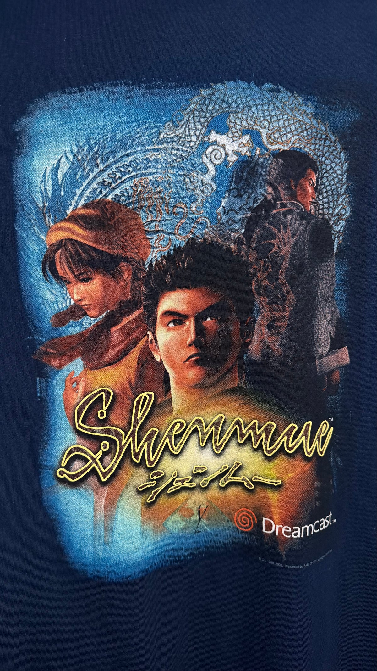 SHENMUE DREAMCAST VIDEO GAME TEE