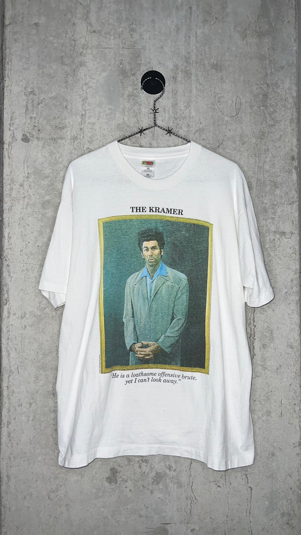 SEINFELD | THE KRAMER PAINTING TEE | “HE IS A LOATHSOME OFFENSIVE BRUTE, YET I CAN’T LOOK AWAY”