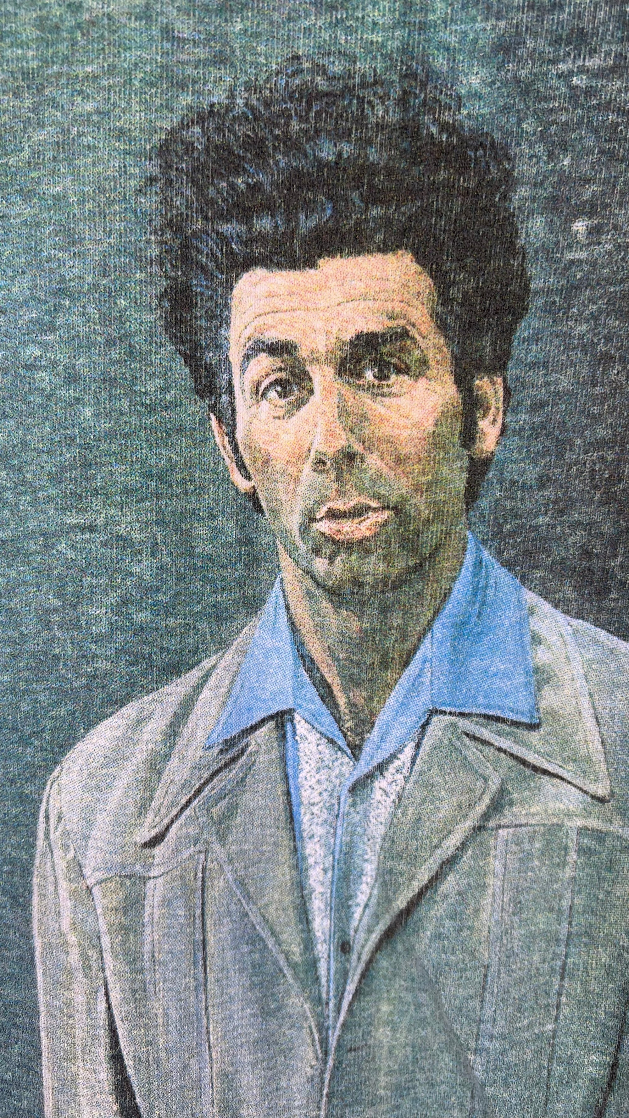 SEINFELD | THE KRAMER PAINTING TEE | “HE IS A LOATHSOME OFFENSIVE BRUTE, YET I CAN’T LOOK AWAY”