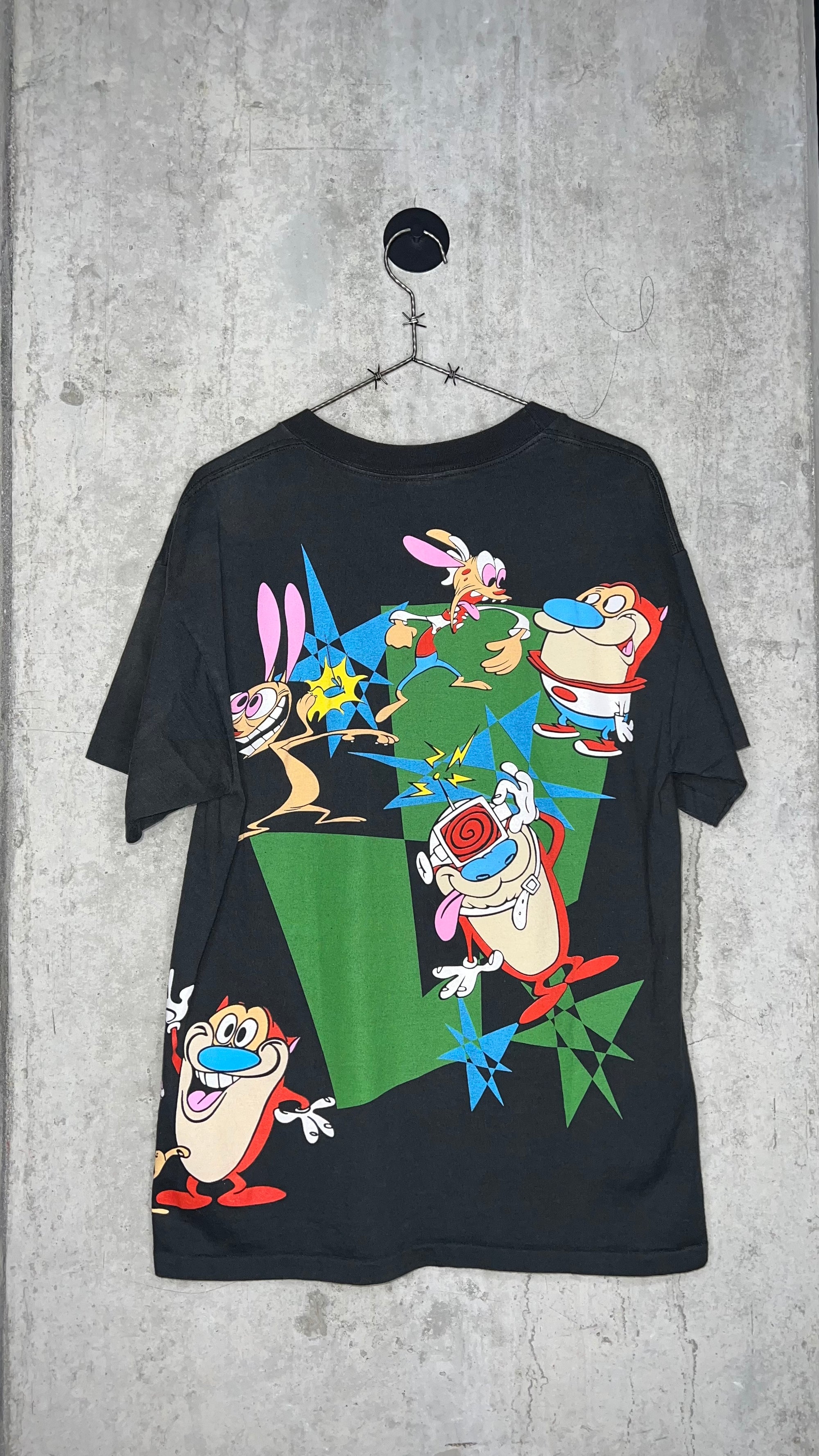 REN & STIMPY AOP TEE | NICKELODEON GRAIL