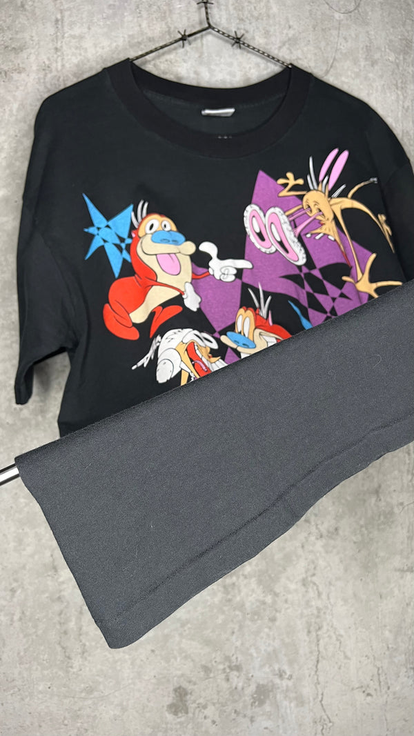 REN & STIMPY AOP TEE | NICKELODEON GRAIL