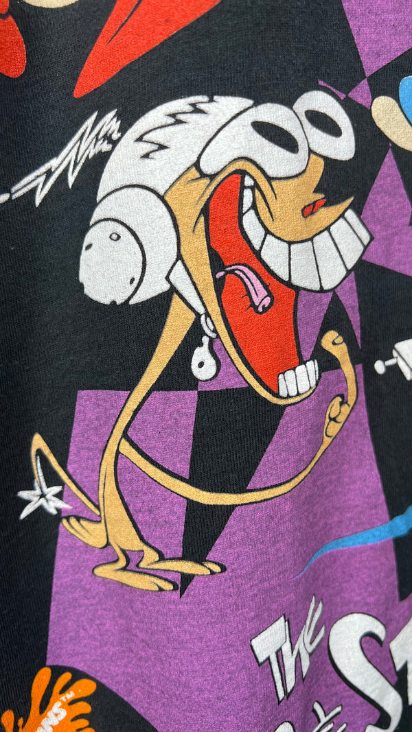 REN & STIMPY AOP TEE | NICKELODEON GRAIL