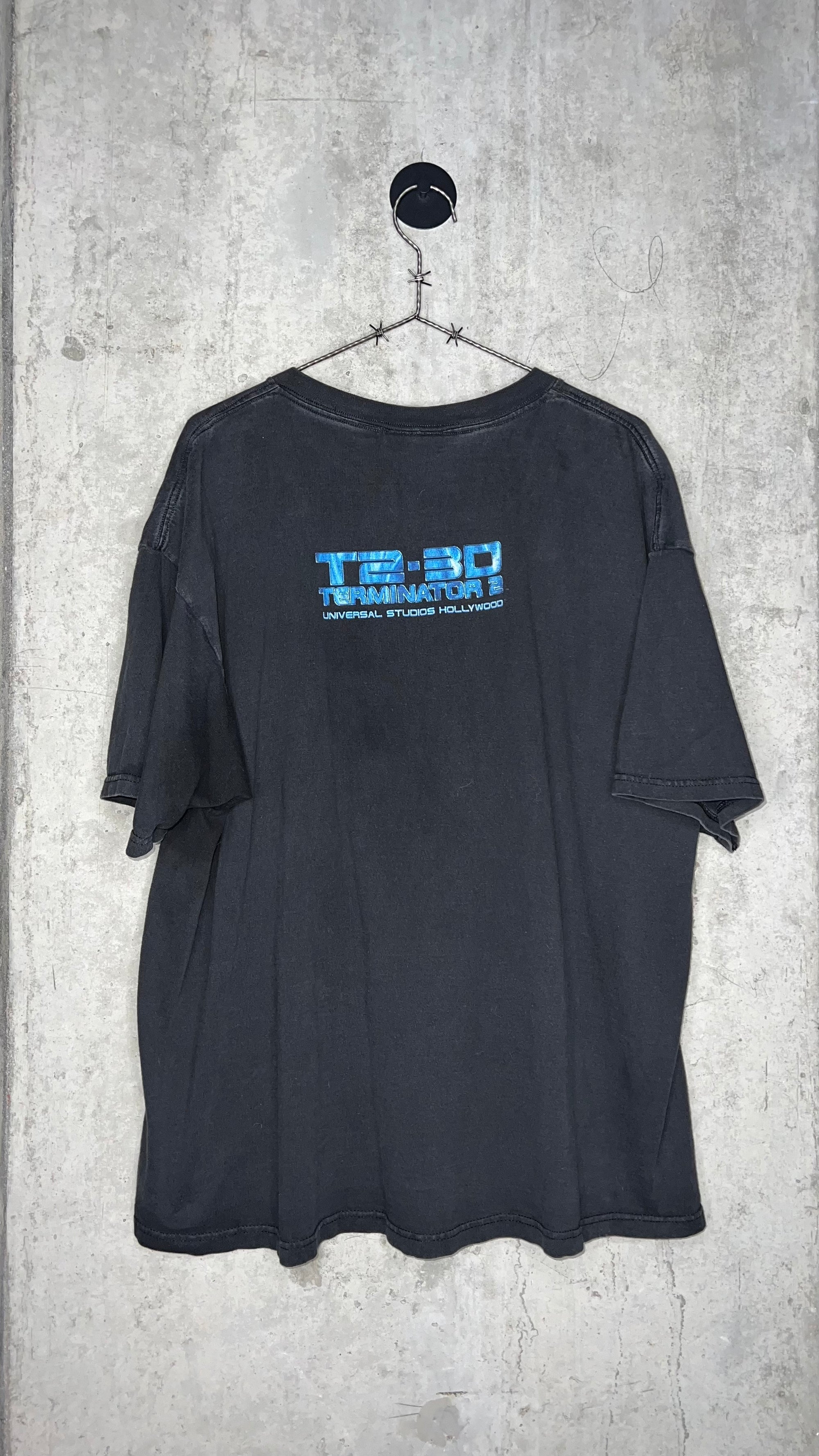 TERMINATOR 2 THE RIDE | BIG FACE UNIVERSAL STUDIOS TEE | T2-3D