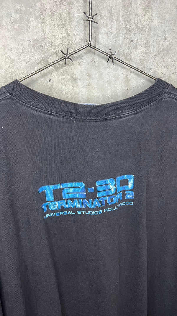 TERMINATOR 2 THE RIDE | BIG FACE UNIVERSAL STUDIOS TEE | T2-3D