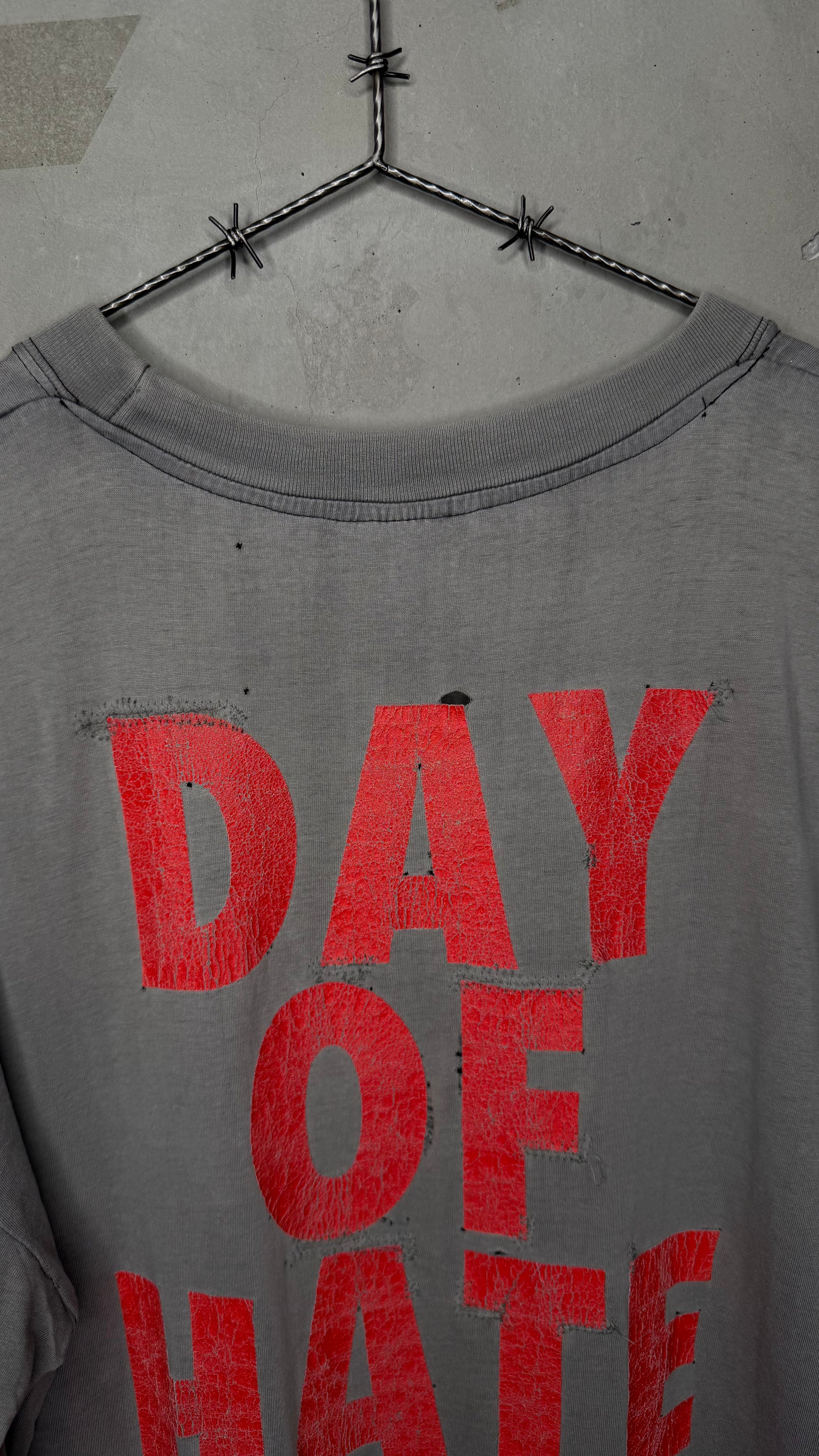 NAILBOMB POINT BLANK TEE | DAY OF HATE ‘PROUD TO COMMIT COMMERCIAL SUICIDE’ BACKHIT