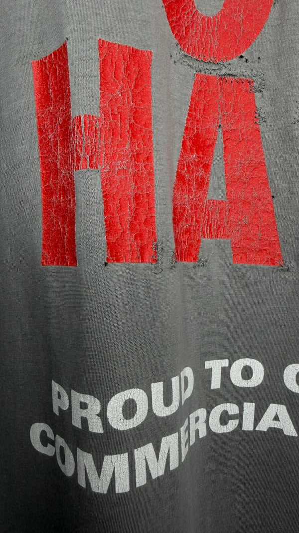 NAILBOMB POINT BLANK TEE | DAY OF HATE ‘PROUD TO COMMIT COMMERCIAL SUICIDE’ BACKHIT
