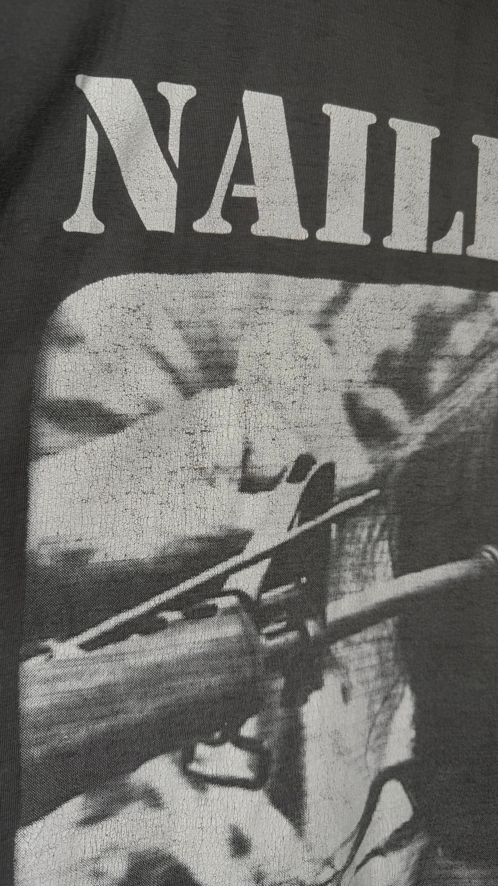 NAILBOMB POINT BLANK TEE | DAY OF HATE ‘PROUD TO COMMIT COMMERCIAL SUICIDE’ BACKHIT