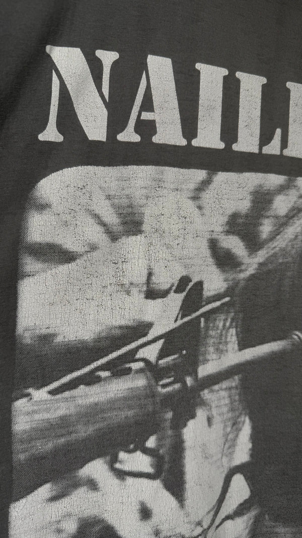 NAILBOMB POINT BLANK TEE | DAY OF HATE ‘PROUD TO COMMIT COMMERCIAL SUICIDE’ BACKHIT